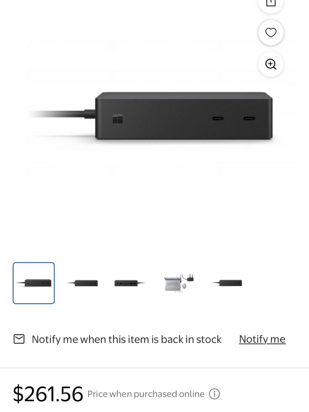 Microsoft surface dock 2